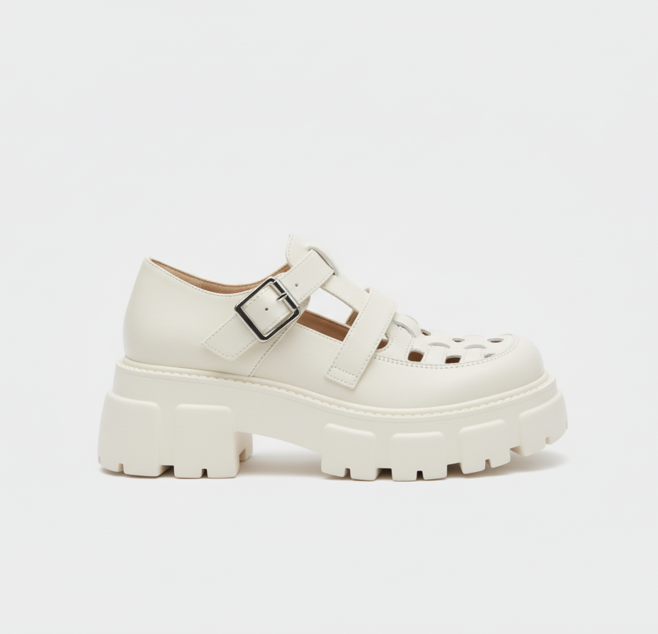 Aurelia Patent Leather Roman Pumps