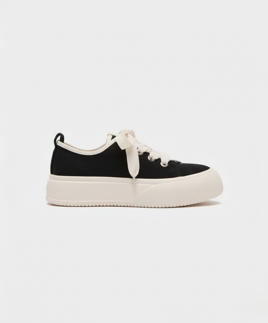 Versatile Flat Canvas Sneakers