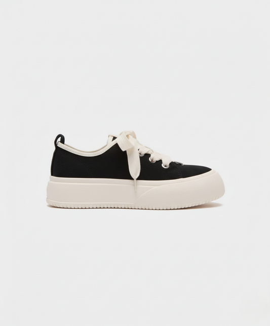 Versatile Flat Canvas Sneakers