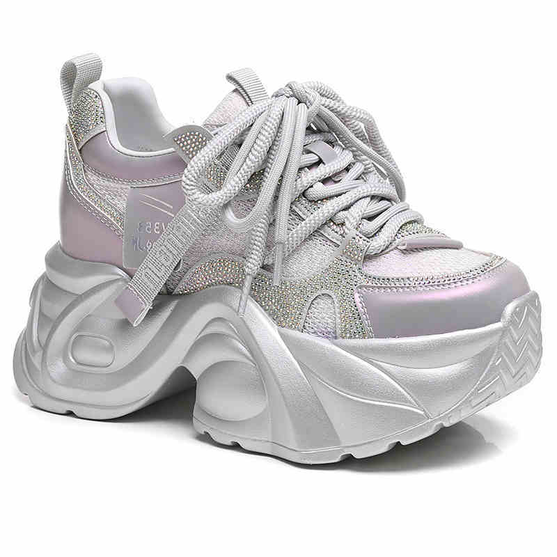 Thick Bottom Korean Casual Ins Style Dad Shoes