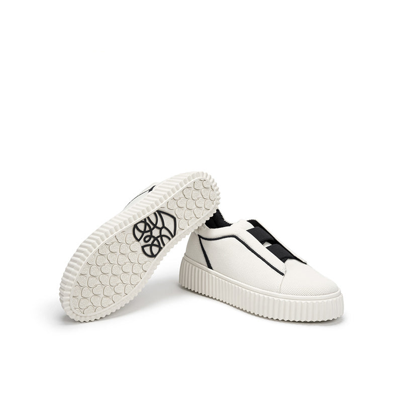 Thick Soled Height Boosting Tennis Sneakers