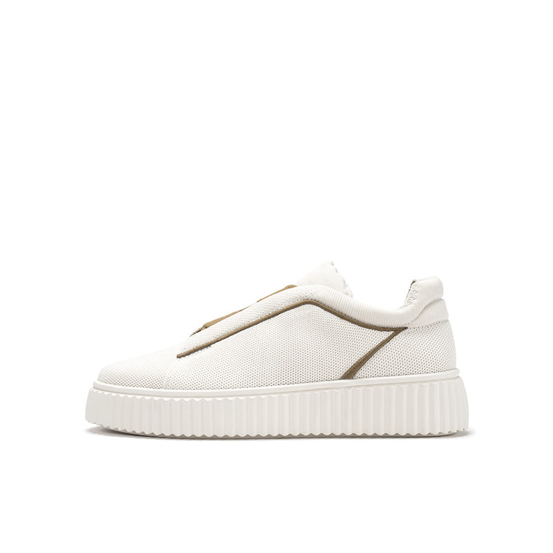 Thick Soled Height Boosting Tennis Sneakers